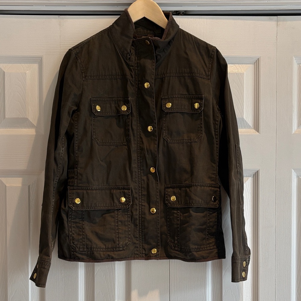 J CREW Olive Green Jacket